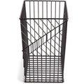 U Vena Desk Organization Collection Hanging File Basket, Black, UBR3836U0206