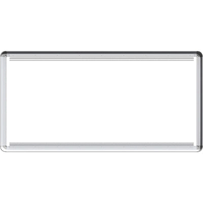 Lorell Mounting Frame for Whiteboard - Silver, LLR18322