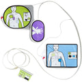 ZOLL Medical CPR Uni-padz Univeral (Adult/Pediatric) Electrodes, Green, ZOL890000028001