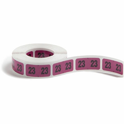 Smead ETYJ Color-Coded Year Labels, Purple, 1 Roll, SMD68323