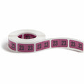 Smead ETYJ Color-Coded Year Labels, Purple, 1 Roll, SMD68323