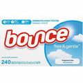Procter & Gamble Bounce Free & Gentle Dryer Sheets, White, 240 / Box, PGC55312