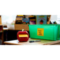 3M Post-it Super Sticky Dispenser Notes - Playful Primaries Color Collection, Lucky Green, 1 Pack, MMMR33018SSANCP