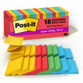 3M Post-it Super Sticky Dispenser Notes - Playful Primaries Color Collection, Lucky Green, 1 Pack, MMMR33018SSANCP