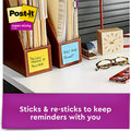 3M Post-it Super Sticky Dispenser Notes - Playful Primaries Color Collection, Lucky Green, 1 Pack, MMMR33018SSANCP