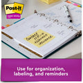 3M Post-it Super Sticky Dispenser Notes - Canary Yellow, 1 Pack, MMMR33018SSCYCP