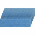 Rubbermaid Commercial Adaptable Flat Mop Microfiber Pad, Blue, 12 / Carton, RCP2132427CT