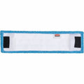 Rubbermaid Commercial Adaptable Flat Mop Microfiber Pad, Blue, RCP2132427