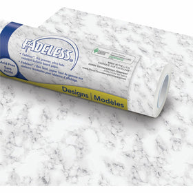 Dixon Ticonderoga Fadeless Bulletin Board Paper Rolls, White, 1 Roll, PACP57115