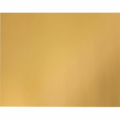 Dixon Ticonderoga UCreate Metallic Poster Board, Yellow, 25 / Carton, PACP54981