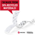 Velcro Eco Collection Adhesive Backed Tape, White, VEK30195