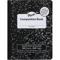 Dixon Ticonderoga Pacon Marble Hard Cover Wide Rule Composition Book, PACPMMK37101DE