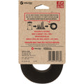 Velcro Strap,Adjustable,Reusable,Recycled,1"x10',Black, VEK30188