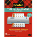 3M Scotch Laminating Pouch, Clear, 50 / Pack, MMMTP385450DE