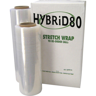 Western Plastics WP HYBRiD80 Pallet-tite Handwrap, Clear, 4 / Carton, WPLHYB58
