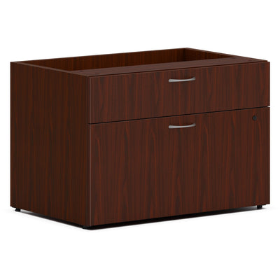 The HON HON Mod Low Personal Credenza, Brown, HONLCL3020BFLT1