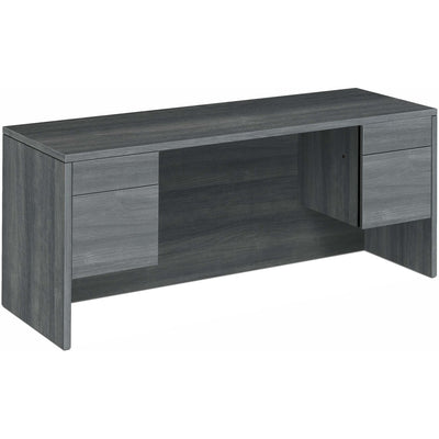 The HON HON 10500 H10543 Credenza, Gray, HON10543LS1