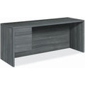The HON HON 10500 H10546L Pedestal Credenza, Gray, HON10546LLS1