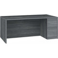 The HON HON 10500 H105895R Pedestal Desk, Gray, HON105895RLS1