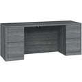 The HON HON 10500 H105900 Pedestal Credenza, Gray, HON105900LS1