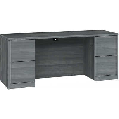The HON HON 10500 H105900 Pedestal Credenza, Gray, HON105900LS1