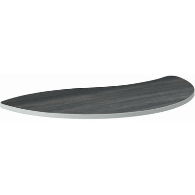 The HON HON Build Series Wisp Shape Tabletop, Gray, HONSN3054ENLS1K