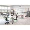 The HON HON Build Series Ribbon Shape Tabletop, Other, HONSW3054ENLM1K