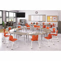 The HON HON Build Series Ribbon Shape Tabletop, Beige, HONSW3054ENDK
