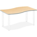 The HON HON Build Series Ribbon Shape Tabletop, Beige, HONSW3054ENDK