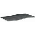The HON HON Build Series Ribbon Shape Tabletop, Gray, HONSW3054ENLS1K