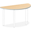 The HON HON Build Series Half-round Tabletop, Beige, HONSH3060ENDK