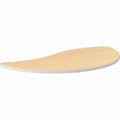 The HON HON Build Series Wisp Shape Tabletop, Beige, HONSN3054ENDK