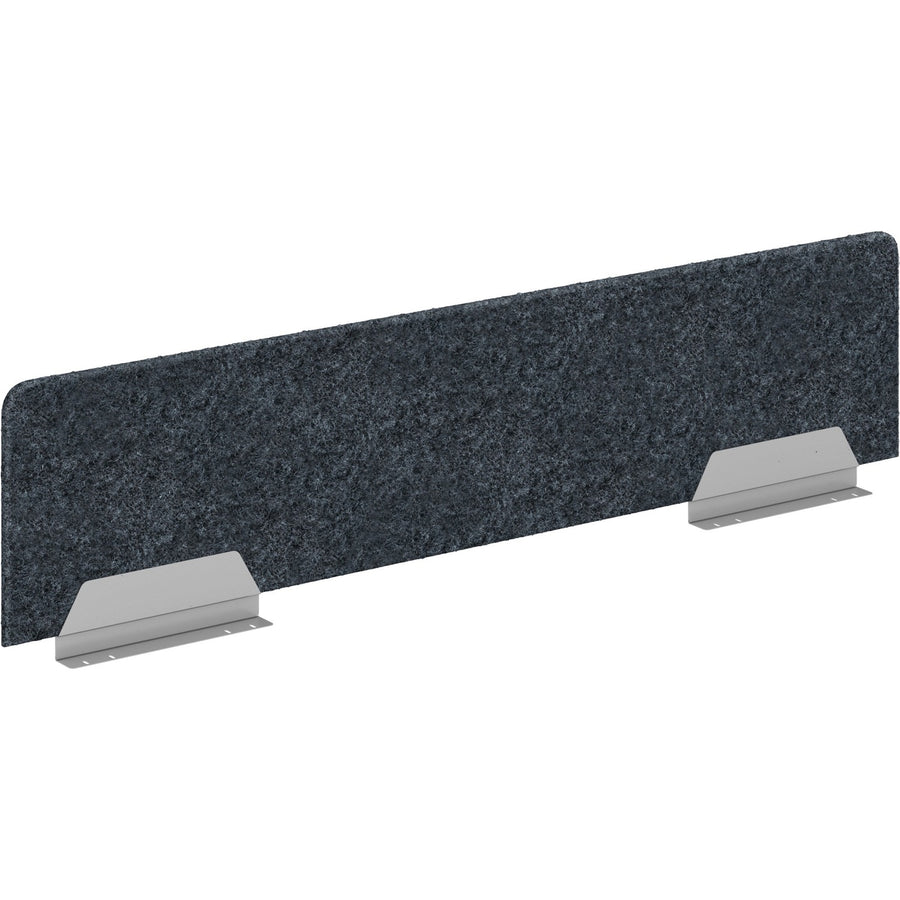 HON HUVDSAO1360 Privacy Screen, 58" x 13", Dark Gray, Polyethylene Terephthalate (PET), Tackable, HONVDS1360Y4PR6