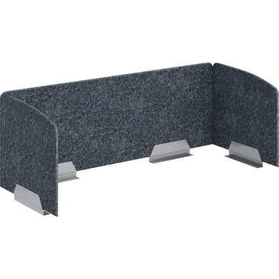 The HON HON HUVAUS602420 Privacy Screen, Dark Gray, HONVAU6024Y4PR6