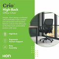The HON HON Crio Chair, Black, BSXVL581ES10T