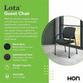 The HON HON Lota Chair, Black, HON2285VA10