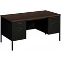 The HON HON Metro Classic HP3262 Pedestal Desk, Dual Color, HONP3262MOP