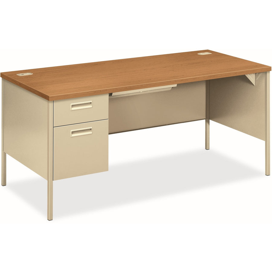 HON Metro Classic HP3266L Pedestal Desk, HONP3266LCL