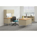 The HON HON Metro Classic HP3265R Pedestal Desk, Dual Color, HONP3265RCL