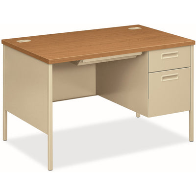 The HON Company HON Metro Classic HP3251R Pedestal Desk, Dual Color, HONP3251RCL