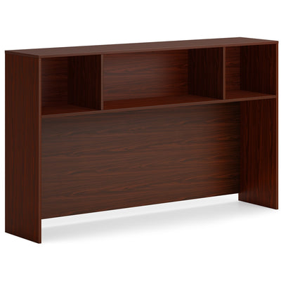 The HON HON Mod HLPLDH66 Hutch, Brown, HONLDH66LT1