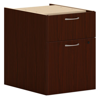 The HON HON Mod HLPLPHBF Pedestal, Brown, HONPLPHBFLT1