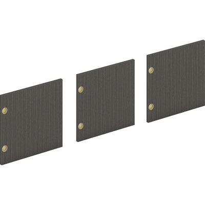 The HON HON Mod HLPLDR48LM Door, Brown, 1 Set, HONLDR48LMLS1