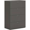 The HON HON Mod HLPLLF3620L4 Lateral File, Brown, HONLLF3620L4LS1