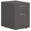 The HON HON Mod HLPLPMBF Pedestal, Brown, HONPLPMBFLS1