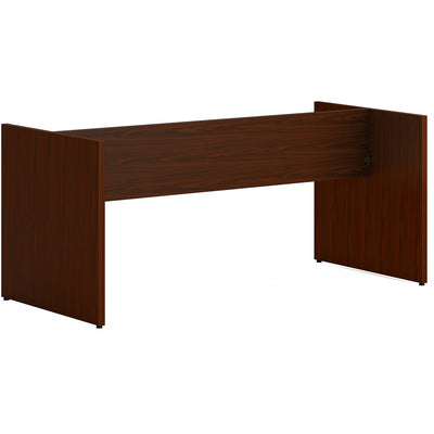 The HON HON Mod HLPLTBL96BASE Conference Table Base, Brown, HONTBL96BSELT1