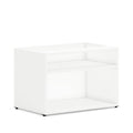 The HON HON Mod HLPLCL3020S Credenza, White, HONLCL3020SLP1
