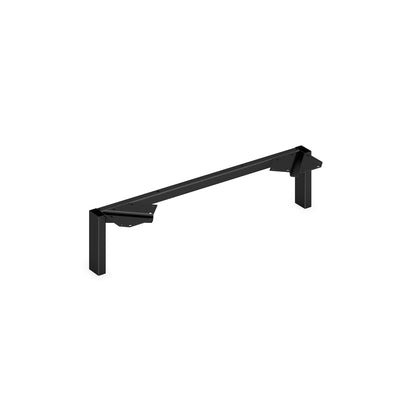 The HON HON Mod HLPLSL30 Credenza Support Leg, Black, HONLPLSL30BLK