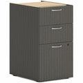 The HON HON Mod HLPLPSBBF Pedestal, Brown, HONPLPSBBFLS1