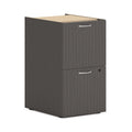 The HON HON Mod HLPLPSFF Pedestal, Brown, HONPLPSFFLS1